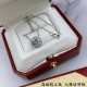 Cartier Big Diamond Necklace Women
