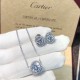 Cartier Classical Diamond Earings And Necklace