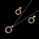 Cartier Classical Trinity Necklace And Earrings Set