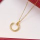 Cartier Logo Love Necklace Full Diamond Women