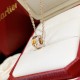 Cartier Love Necklace 3 Rings Women