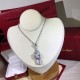 Cartier Tiger Classical Necklace Women White