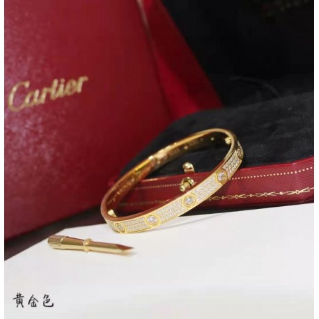 Cartier Diamond Love Bracelet for Women 19 Size