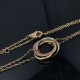 Cartier New Trinity Bracelet Women Diamond Gold