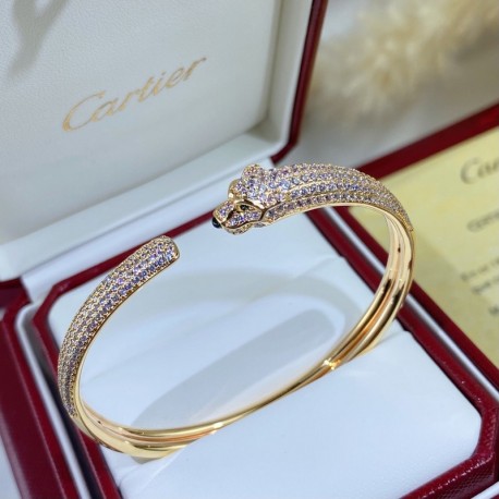 Cartier Panthere Classical Women Diamond Bracelet