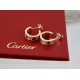 Cartier Hot Love Earrings Full Diamond Black