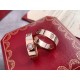 Cartier New Love Rose Gold Rings with Diamond